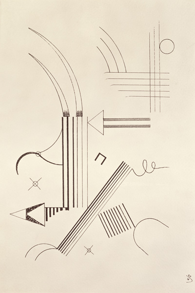 Drawing von Wassily Kandinsky