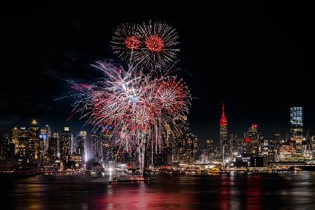 Festive New York City