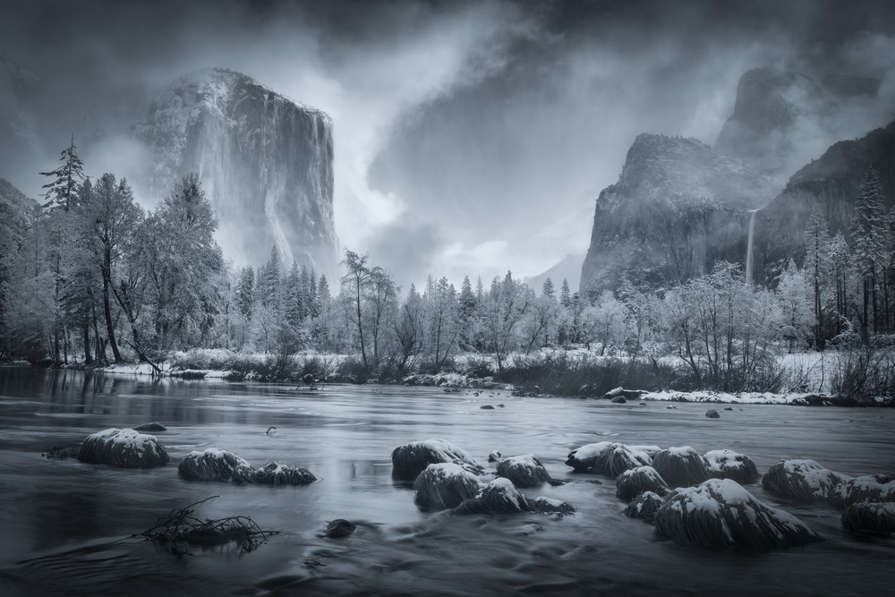 Storm Clearing in Valley View von wei lian