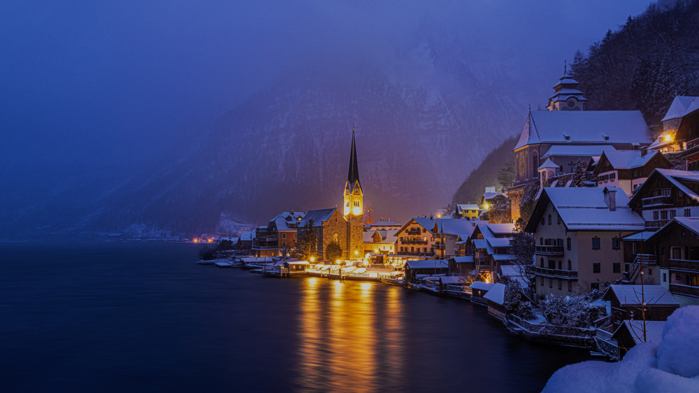 Hallstatt Dawn von Wenjin Yu