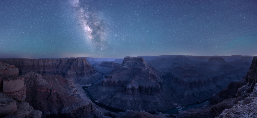 Grand Canyon and Milky Way von Willa Wei