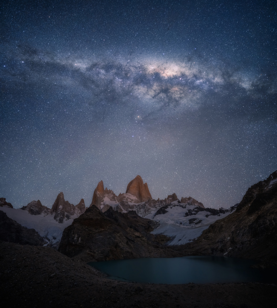 Milky Way over Fitz Roy von Willa Wei