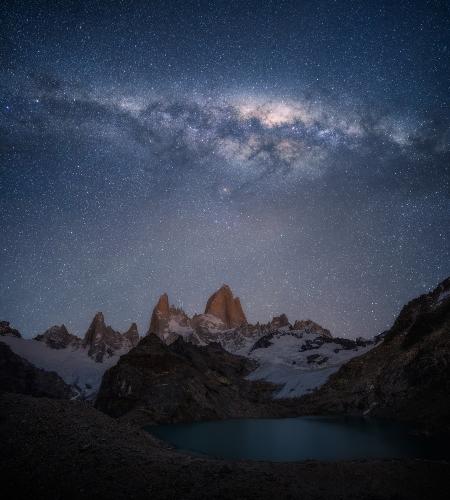 Milky Way over Fitz Roy