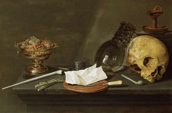 Vanitas von Willem Claesz Heda