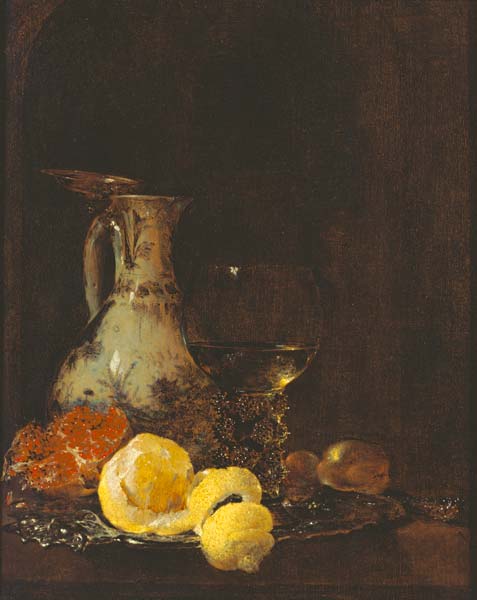 Stillleben mit Porzellankanne von Willem Kalf