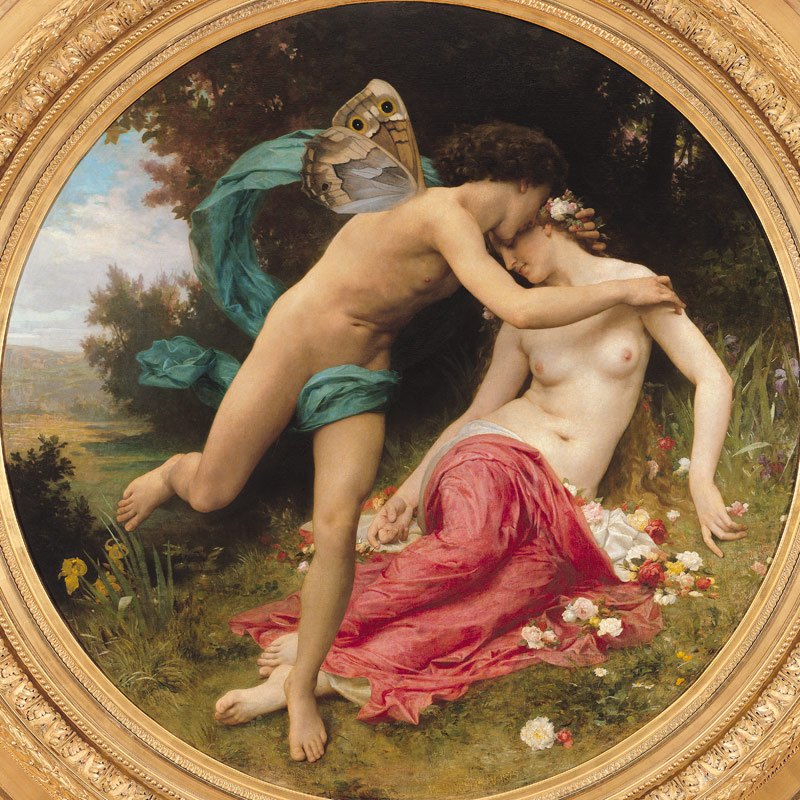 Flora and Zephyr von William Adolphe Bouguereau