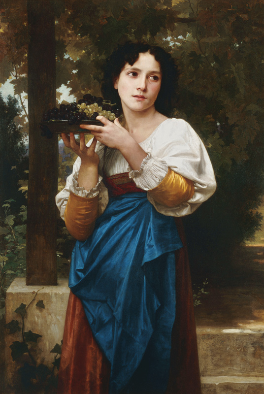 In der Weinlaube von William Adolphe Bouguereau