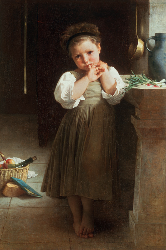 Schlechte Schülerin von William Adolphe Bouguereau