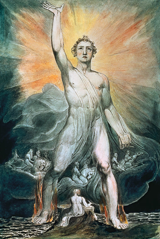 FE/08296 The Angel of Revelation von William Blake