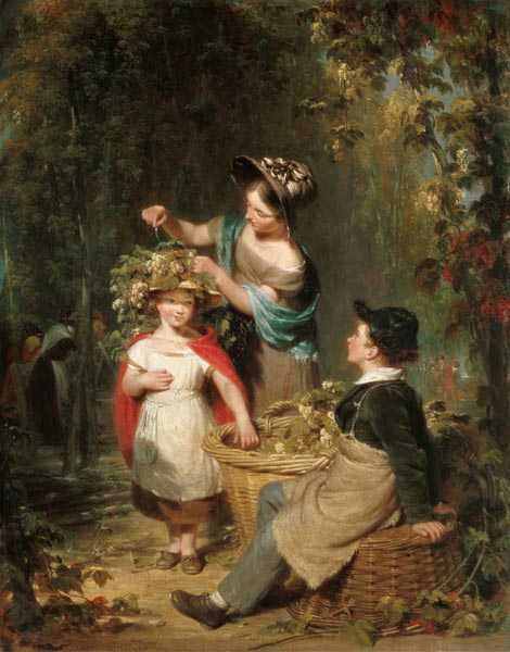 The Hop Garland von William Frederick Witherington