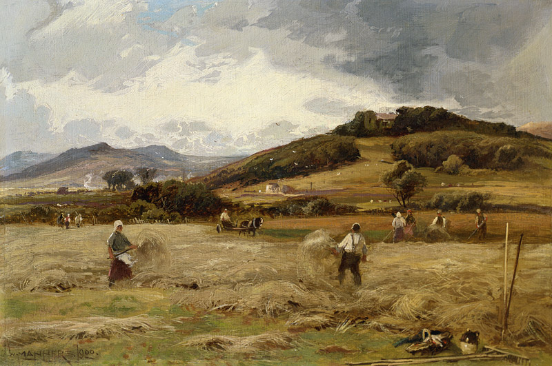 Haymaking von William Manners