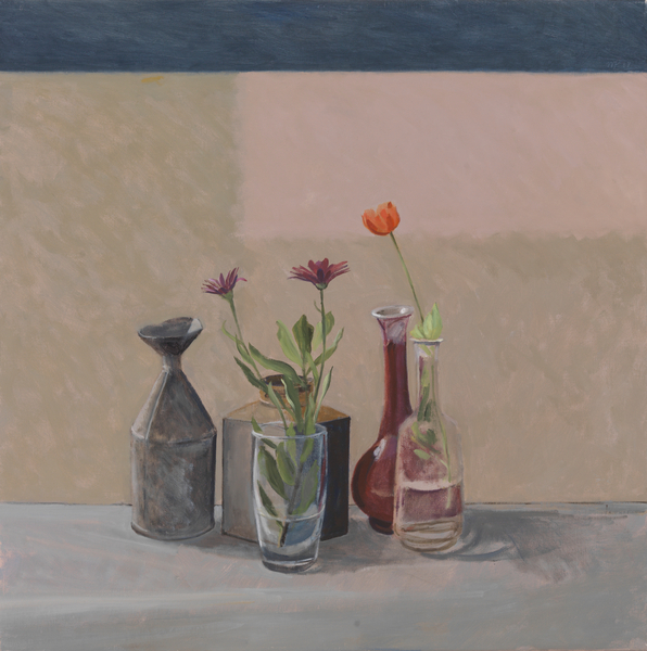 Orange Poppy - Bottles Cans von William  Packer