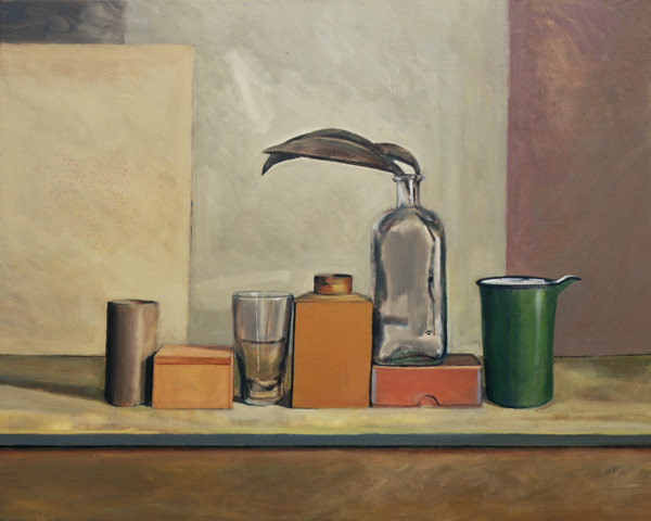 Still Life with Passion Pods (oil on canvas)  von William  Packer