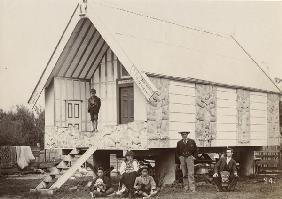 Pataka, Putiki, c.1900 (silver gelatin print) 