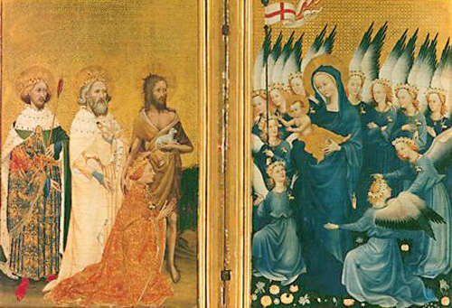 Richard II. König von England von Wilton Diptychon