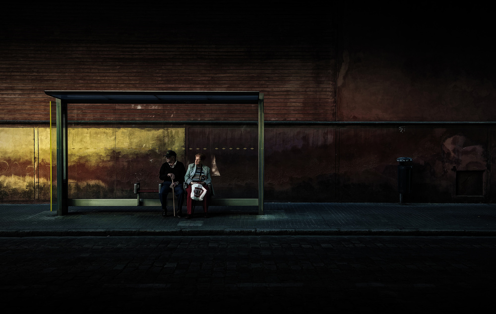 Busstop von Wim Schuurmans