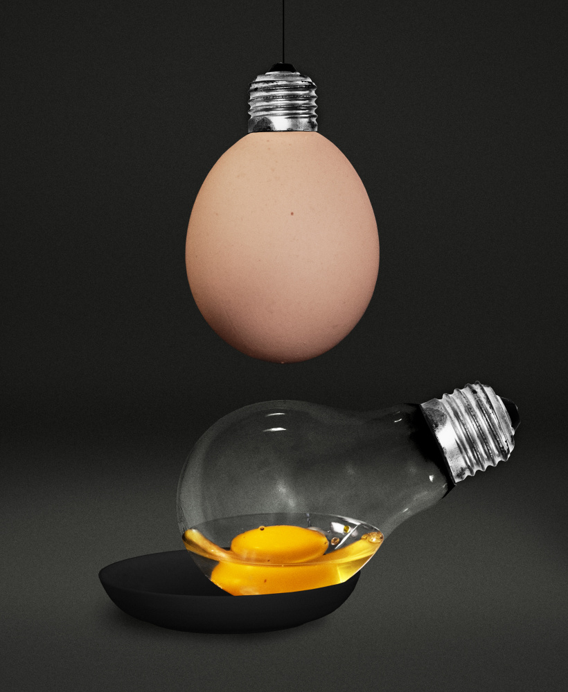 Is it a lamp or an egg? von XibiaoHuang