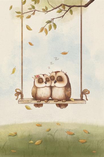 Owls in love