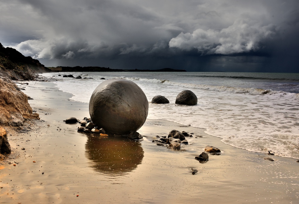 Moeraki Round Boulders von Yair Tzur