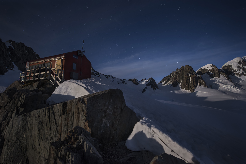 Fox Glacier - Pioneer Hut von Yan Zhang