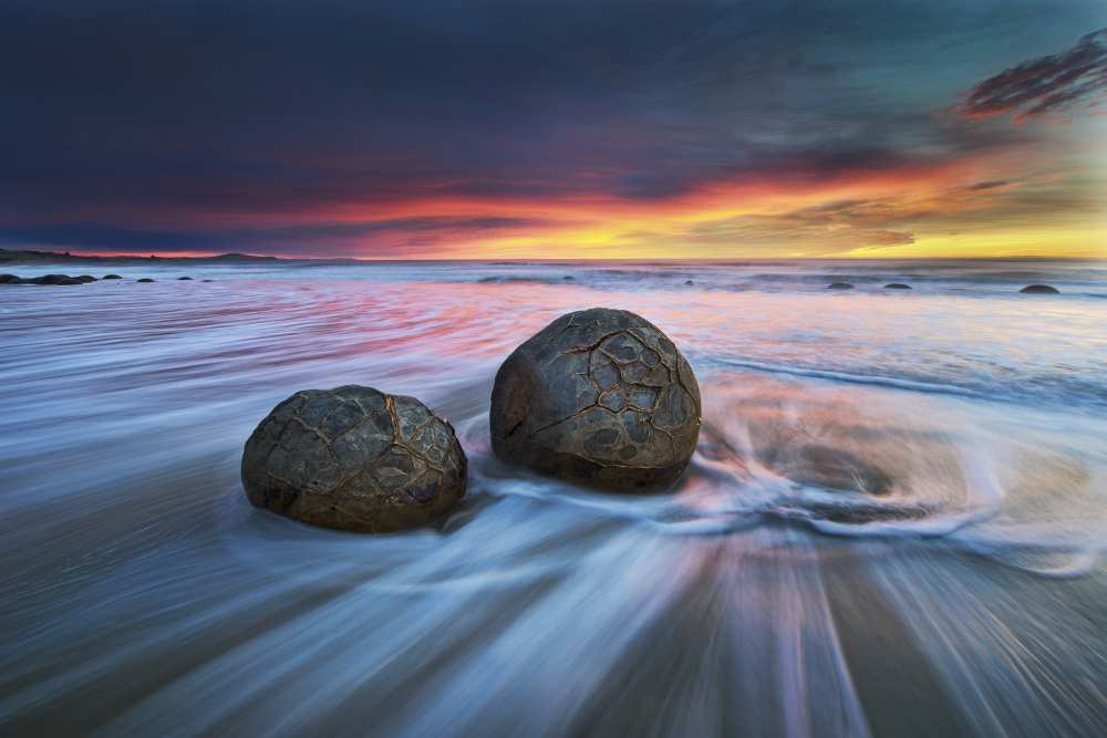 Moeraki Boulders von Yan Zhang