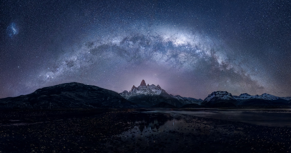 Fitz Roy Milky Way von Yanny Liu