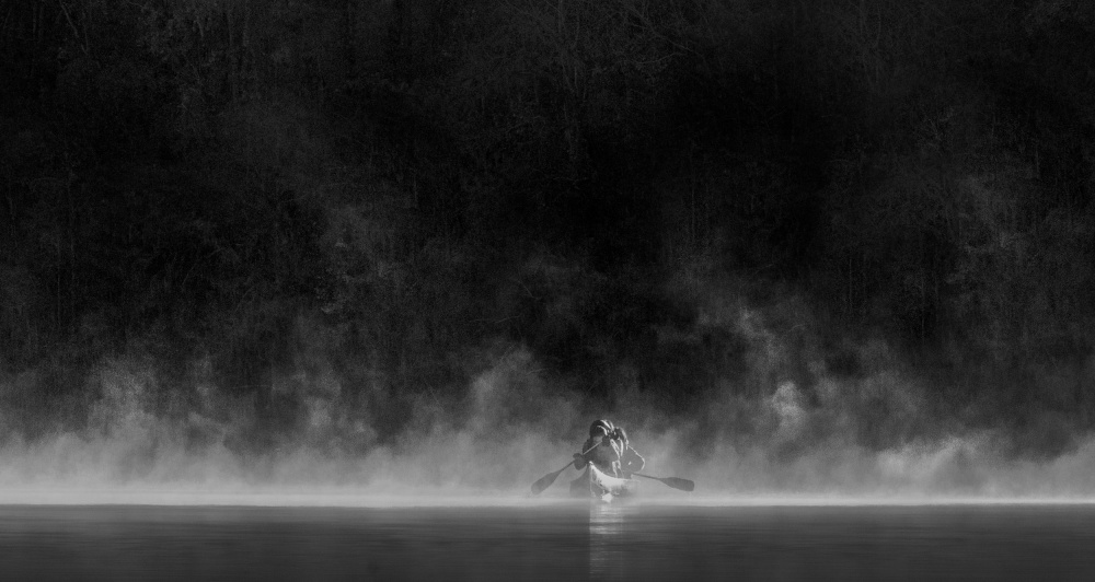 Foggy Lake von Yanny Liu