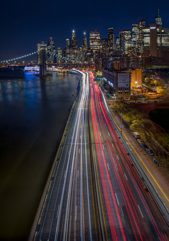 Brooklyn Busy Traffic von Yanny Liu