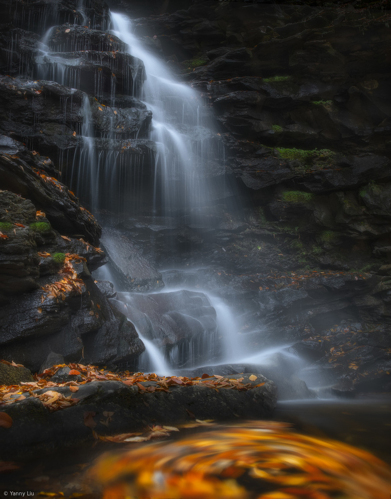 Swirl Falls von Yanny Liu