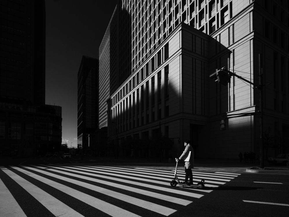 Lost in an empty city von Yasuhiro Takachi