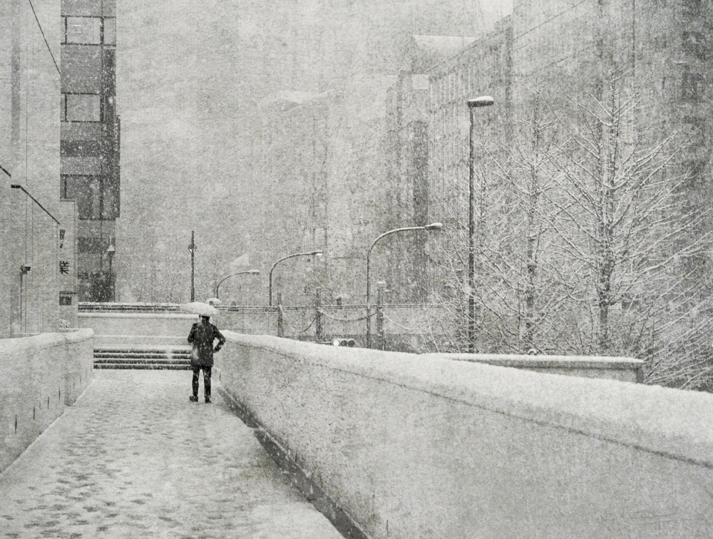 Snowy day von Yasuhiro Takachi