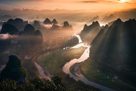 Li River Karst Scenery