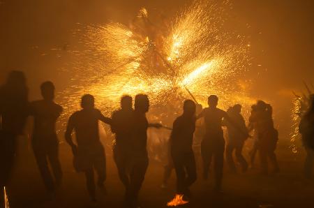 PU Village Fire Dragon Celebration Lantern Festival