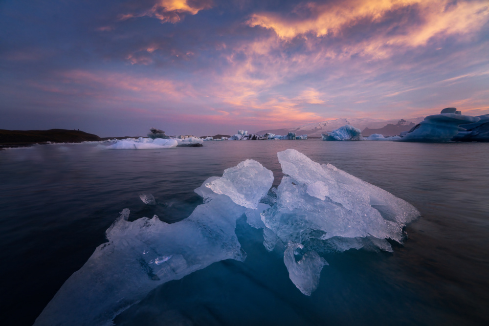 Blue Ice Lagoon von Yongnan Li （李永男）