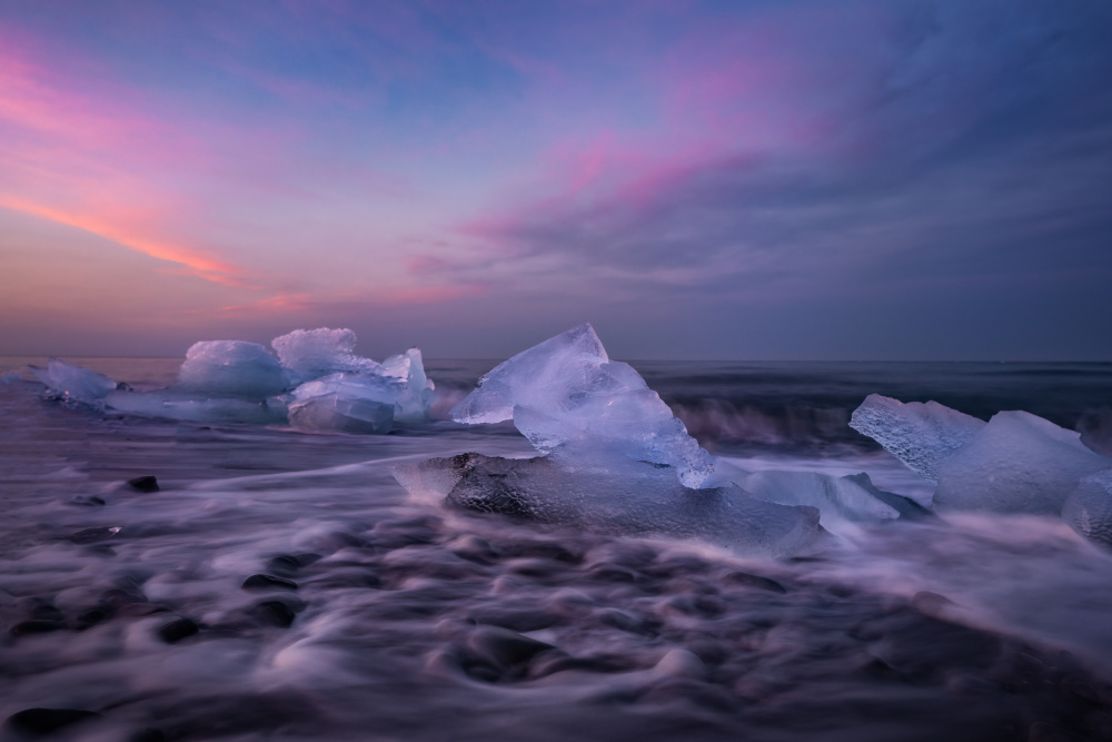 Ice and Sea Beach von Yongnan Li （李永男）