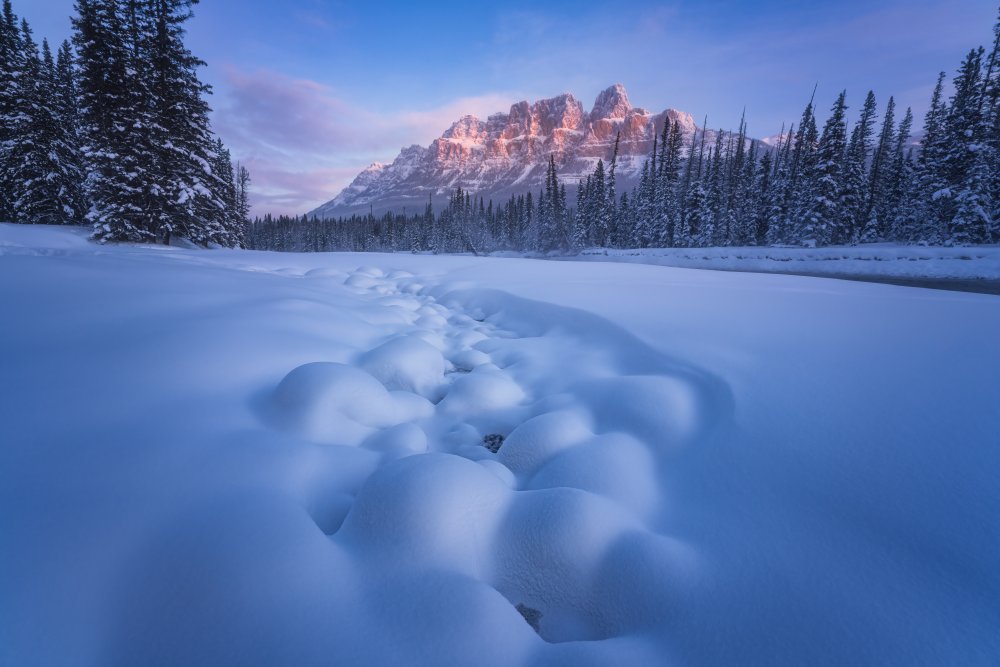 Snow Castle von Yongnan Li （李永男）