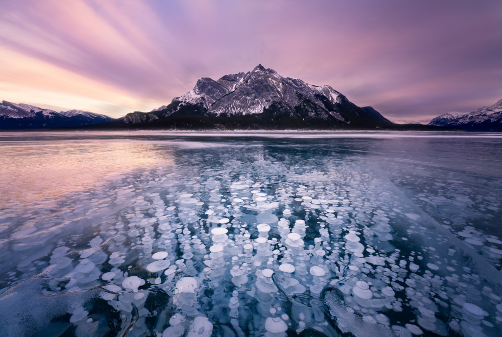 Winter of Bubble Lake von Yongnan Li （李永男）