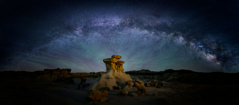 Milkyway arch at Valley of Dreams von Yun Gong