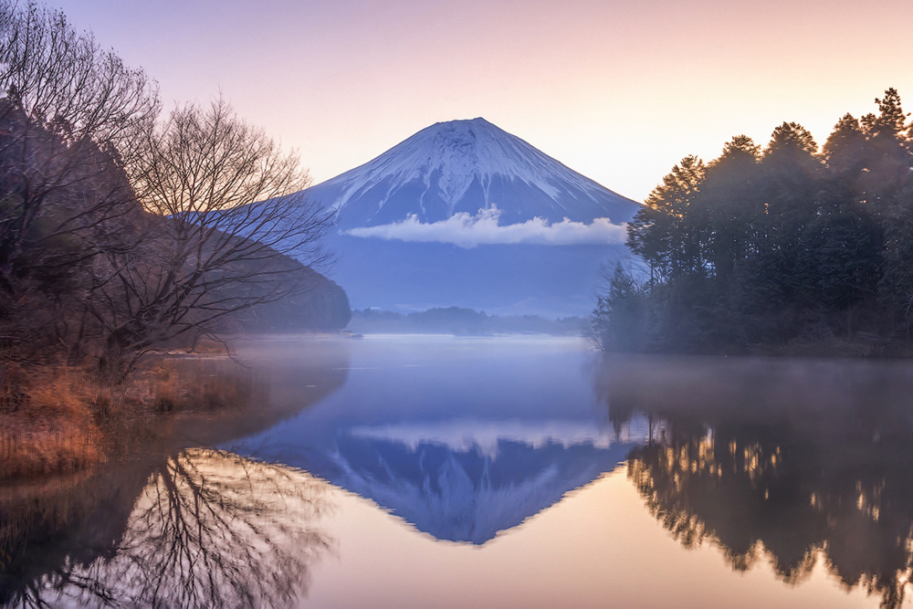 Mt. Fuji in Winter von Yun Thwaits