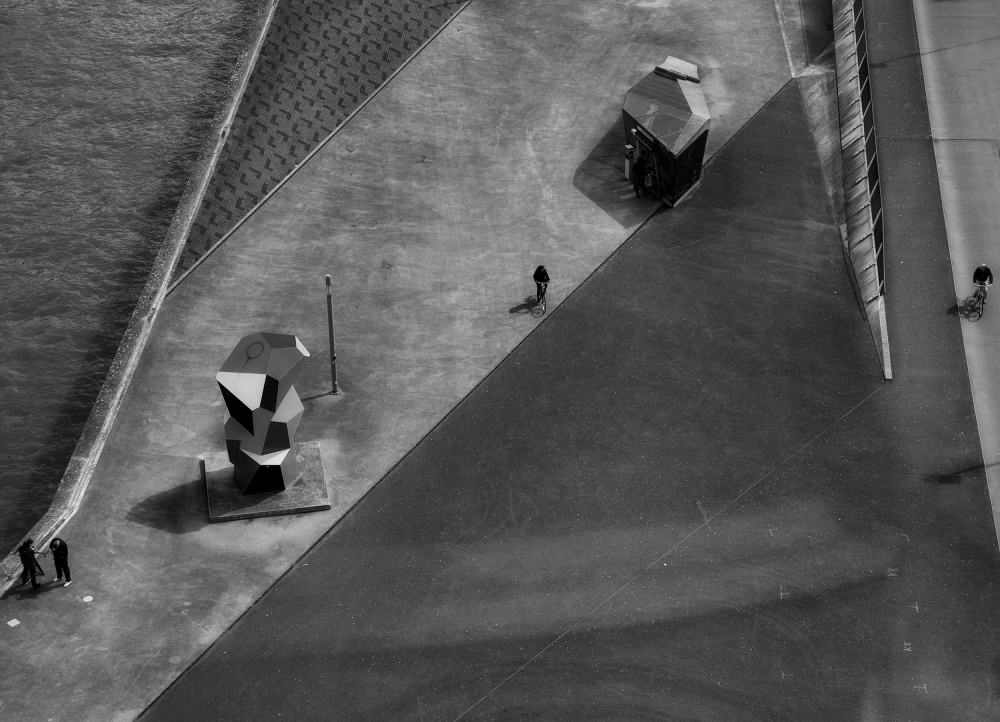 Rotterdam from the roof von Yvette Depaepe