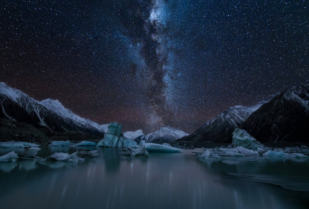 Milky Way over Mt. Cook von YY DB