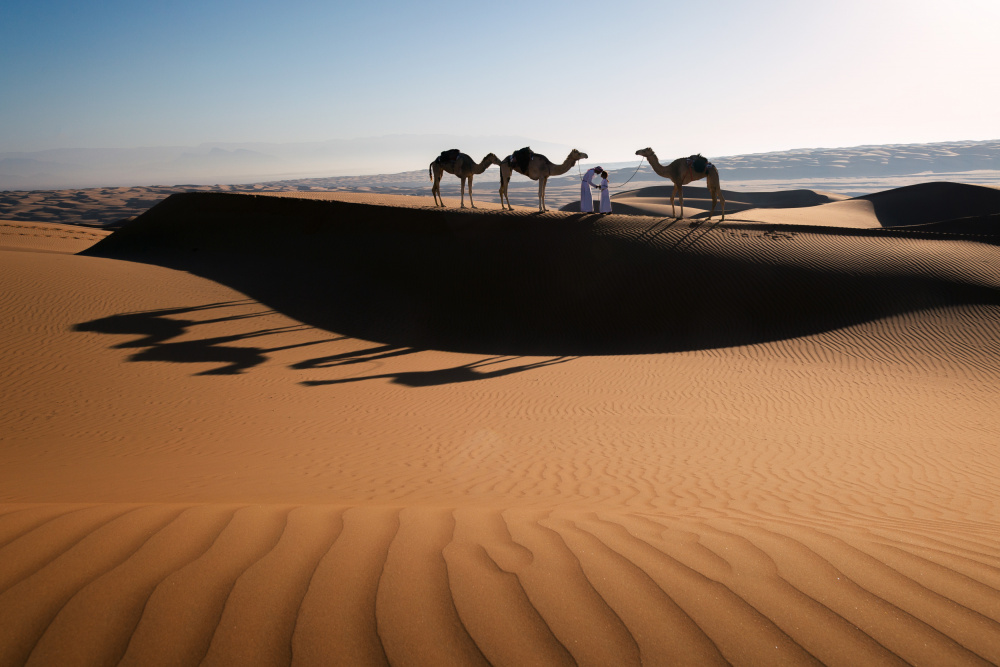 people &amp; the desert von Ziyad AL Maashari