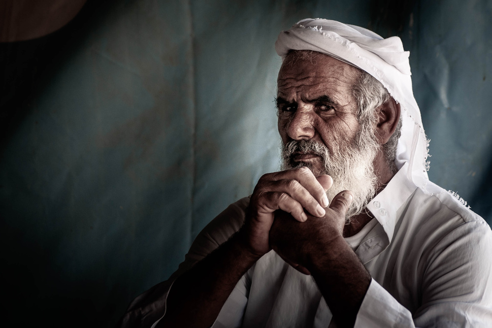 Bedouin sheikh from an unrecognized village von zohar ferro