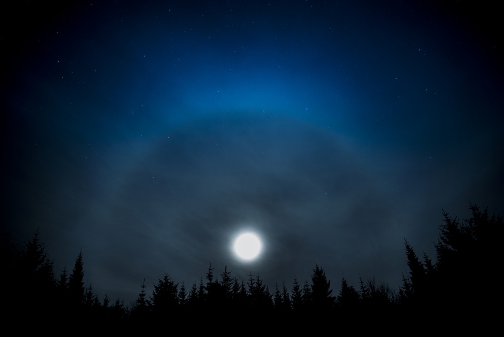 Moon Halo von Zoltan Tot